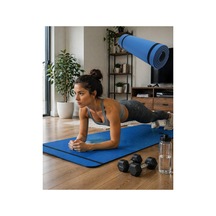 10 Mm Egzersiz Matı Yoga Pilates Aerobik İçin Kaymaz Doku Esnek Dayanıklı Tasarım - Lisinya