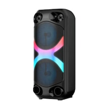 Hepu Hp 960 Taşınabilir Şarjlı Rgb Led Bluetooth Hoparlör 4 İnc 2