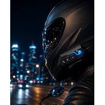 Evrensel Motosiklet Kask Bluetooth Kulaklık Uzun Pil Süreli Tasarım 76110400