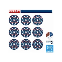 Bosch Expert O780 125 Mm 9'lu 80-180 Kum Cırtlı Folyo Zımpara Seti 2608902407