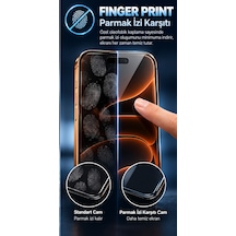 İphone 17 Pro Uyumlu Premium Tamperli Cam Ekran Koruyucu 300cc Glue Anti Static & Finger Print