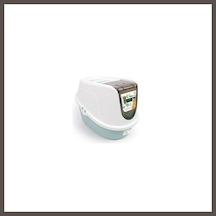 M-pets Eco Tima Kapalı Kedi Tuvaleti Large Deniz Yeşili 60x45x42 Cm Nxrlvng