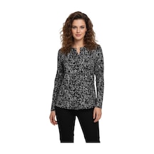Wearon Kadın Yumoş Düğmeli Modelli Bluz Bgl-st05134 Siyah