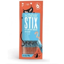Schesir Stick Somonlu Yetişkin Kedi Ödülü 6 x 15 G