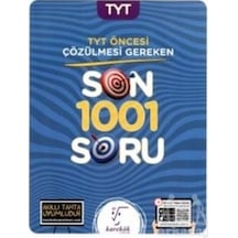 TYT 'den Öncesi Çözülmesi Gereken Son 1001 Soru -  Karekök Eğitim Yayın