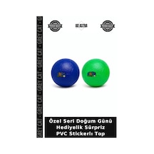 Özel Seri Doğum Günü Hediyelik Sürpriz Pvc Stickerlı Top