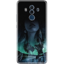Huawei Mate 10 Pro Kılıf Silikon Desenli Lost Girl 1809