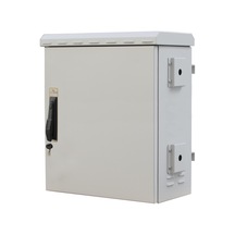 12U 19" 250Mm Outdoor Mobese Direk Tipi Rack Kabinet Çift Cidarlı