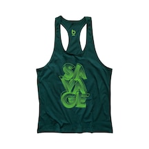 Bluu Savage Fitness Gym Tank Top Sporcu Atleti (528806896) Çok Renkli