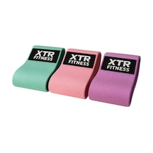 Xtr Fitness Loop Bant Direnç Bandı 3'lü Set Çok Renkli