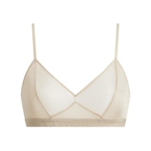 Calvin Klein Unlıned Bralette Kadın Bej Bralet