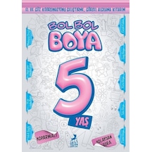 Bol Bol Boya 5 Yaş - Boyama Kitabı- Ren Kitap