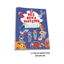 Çocuk Akademi Kes Boya Yapıştır - Meslekler