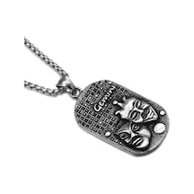 Chavin Ikizler Burcu Çelik Bayan-Erkek Kolye Ds61 478257990