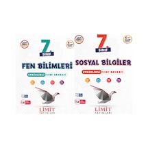 Limit 2027 7. Sınıf Fen Bilimleri + Sosyal Bilgiler Soru Bankası Seti 2 Kitap Maarif Model