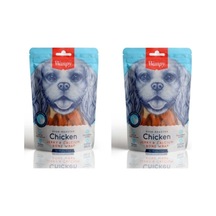 Wanpy Chicken Jerky Calcium Bone Wrap Köpek Ödülü 100 Gr X 2