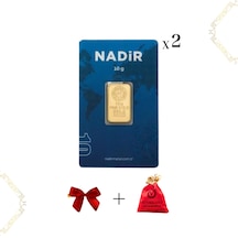 Nadir 2 Adet 10 Gr 24 Ayar Altın 995
