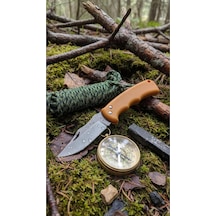 Kamp Çakısı: Sarı Plastik Saplı - Yüksek Performanslı, Ergonomik Ve Çok Yönlü Outdoor Macera Dostu