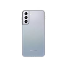 Samsung Galaxy Uyumlu S21 Plus Kamera Korumalı Tıpalı Şeffaf Silikon Kılıf