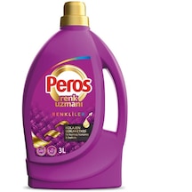 Peros Renk Uzmanı Renkliler için Sıvı Bakım Deterjanı 4 x 3 L