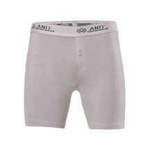 Likralı Uzun Erkek Boxer Gri - 1114a Beden: Xl Standart