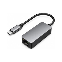 Type - C To Ethernet Çevirici 1 1000 1 Gigabit Tip C Ethernet Ağ Lan Ve Type C Çıkışlı Dizüstü Bilgisiyar Uyuml