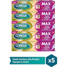 Yastık Konforlu Diş Protezi Yapıştırıcı Krem X 5 Adet