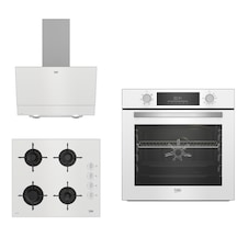 Beko BFC 330 B - BOCD T 6011 EB - BDE 6050 HB New White Star Ankastre Set