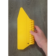 Duvar Kağıdı Montaj Spatulası Sarı