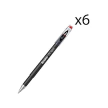 Scrikss Speed Gel Tükenmez Kalem 0.5 Mm Kırmızı 6 Adet