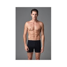 Eros Erkek 2'li Penye Boxer Beyaz Es011523 Beyaz - Siyah