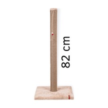 82cm Lüx Tırmalama Tahtası Catnipli Jüt Tırmalama Krem Minder Yüzey