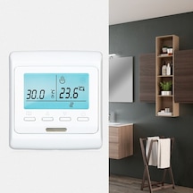 Novahub Lcd Ekranlı Akıllı Termostat Dahili Sensör Dijital Sıcaklık Kontrol Cihazı