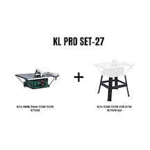 Klpro Set-27 Klpro 2000w 254mm Tezgah Testere Klttg250+tezgah Testere Ayağı