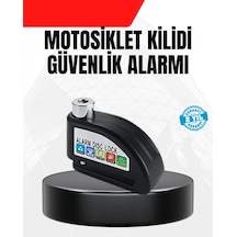 Zenvia Alarm Disk Fren Kilidi Paslanmaz Çelik Motosiklet Scooter Bisiklet Znv2026