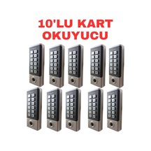 Sr-211 Em-w Parmak İzi Kart Okuyucu 125 Khz Ip68 Şifreli Biyometrik Geçiş Kontrol Sistemi 10000 Kullanıcı 10 Adet
