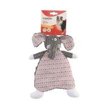 Hışırtılı Ve Ses Çıkaran Polyester Fil Ve Tilki Köpek Oyuncağı 30 Cm