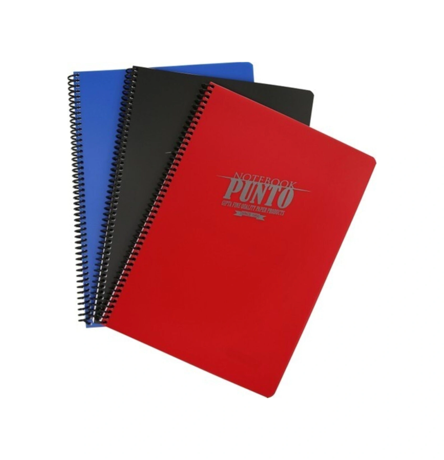 Punto A4 Spiralli Defter Pp Kapak Kareli 160 Yaprak 6 Lı Paket 6543