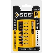 Sgs 3870 Bits Uç Ve Hızlı Adaptör Seti 15 Parça