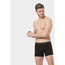 Türen Erkek Likralı Boxer 174/Siyah 001
