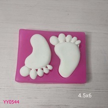 Yy0544 Ayak İzi Silikon Kalıp