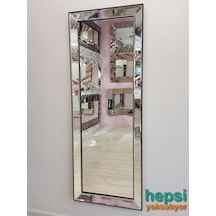 Ayna Çerçeveli Model Siyah Renk Boy Aynası Siyah