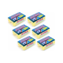 6 Adet Boy Endüstriyel Çok Amaçlı Bulaşık Süngeri 13x8x4 Cm