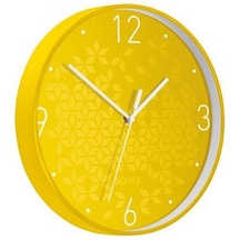 Leıtz 9015 Wow Duvar Saati Metalik Sarı