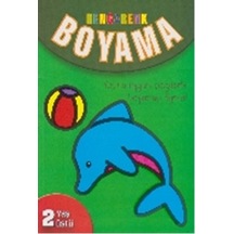 Rengarenk Boyama - 2 Yaş Üstü- Parıltı Yayınları