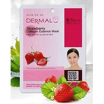 Dermal Aydınlatıcı Ve Arındırıcı Çilek Özlü Kolajen Maske 23gr