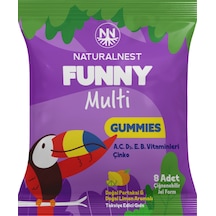 Naturalnest Funny Multi Gummies 8 Çiğnenebilir Jel Form