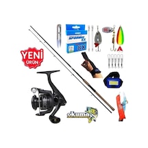 Okuma Revenger Rv-4000a 240cm 15-40gr Daiko Turna Spin Olta Takımı Seti