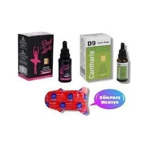 Pink Lady Kadın Istek Arttırıcılı Damla + Cantharis D9 Kadın Istek Arttırıcılı Damla & 6 Lı Hediye