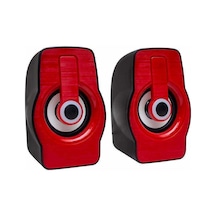 Magicvoice Mv-4941 2.0 MultiMedia Rgb Işıklı 3 Watt * 2 Usb Hopa